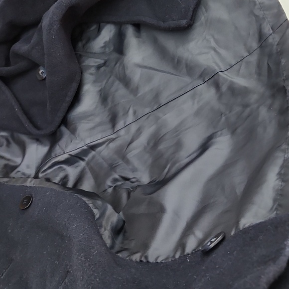 Apostrophe Womens jacket size 8 to 10  wool blend peacoat size 8/10 navy blue - Picture 12 of 12